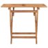 vidaXL 5 Piece Folding Outdoor Dining Set Solid Teak Wood - Image 4