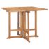 vidaXL 5 Piece Folding Outdoor Dining Set Solid Teak Wood - Image 3