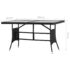 vidaXL 5 Piece Garden Dining Set Poly Rattan Black - Image 10
