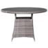 vidaXL 7 Piece Garden Dining Set Poly Rattan Anthracite & Grey - Image 10