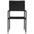 vidaXL 3 Piece Garden Dining Set Poly Rattan Black - Image 5