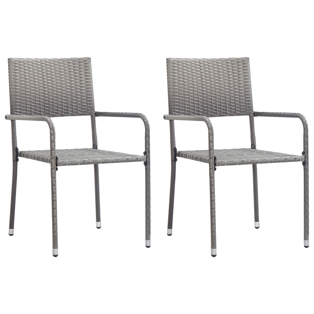 8720286225776_g_en_hd_1 vidaXL 3 Piece Garden Dining Set Poly Rattan Anthracite & Grey - Image 3