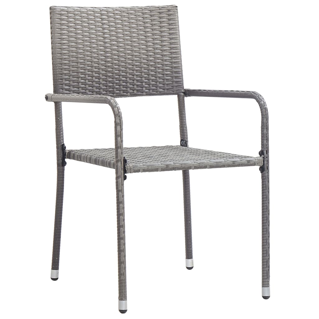 8720286225776_g_en_hd_2 vidaXL 3 Piece Garden Dining Set Poly Rattan Anthracite & Grey - Image 4