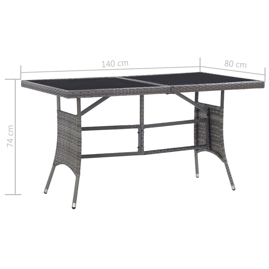 8720286225813_g_en_hd_8 vidaXL 5 Piece Garden Dining Set Poly Rattan Anthracite & Grey - Image 10