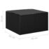 vidaXL 10 Piece Garden Lounge Set with Cushions Poly Rattan Black - Image 12