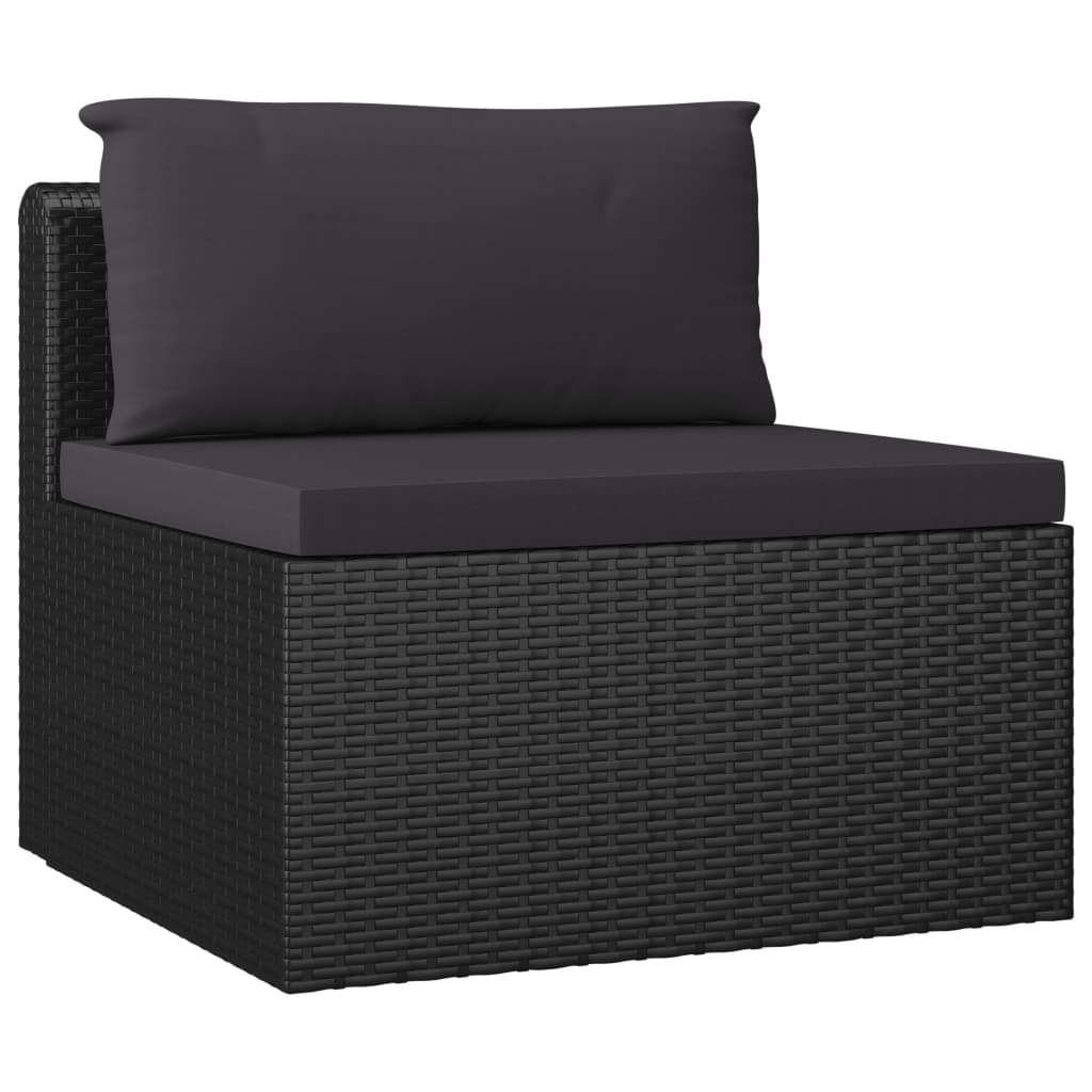 8720286226353_g_en_hd_2 vidaXL 10 Piece Garden Lounge Set with Cushions Poly Rattan Black - Image 4