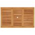 vidaXL 5 Piece Garden Dining Set Solid Teak Wood - Image 4