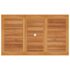 vidaXL 5 Piece Garden Dining Set Solid Teak Wood - Image 5