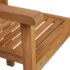 vidaXL 5 Piece Garden Dining Set Solid Teak Wood - Image 11