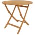 vidaXL 5 Piece Garden Dining Set Solid Teak Wood - Image 2
