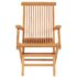 vidaXL 5 Piece Garden Dining Set Solid Teak Wood - Image 9