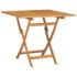vidaXL 5 Piece Garden Dining Set Solid Teak Wood - Image 3