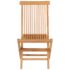 vidaXL 5 Piece Garden Dining Set Solid Teak Wood - Image 10