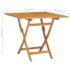 vidaXL 5 Piece Garden Dining Set Solid Teak Wood - Image 11