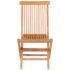 vidaXL 5 Piece Garden Dining Set Solid Teak Wood - Image 10