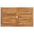 vidaXL 7 Piece Garden Dining Set Solid Teak Wood - Image 5