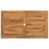 vidaXL 7 Piece Garden Dining Set Solid Teak Wood - Image 5