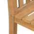 vidaXL 3 Piece Garden Dining Set 80x80 cm Solid Teak Wood - Image 7