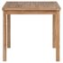 vidaXL 3 Piece Garden Dining Set 80x80 cm Solid Teak Wood - Image 9