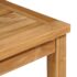 vidaXL 3 Piece Garden Dining Set 80x80 cm Solid Teak Wood - Image 10