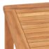 vidaXL 5 Piece Garden Dining Set 140x80 cm Solid Teak Wood - Image 12