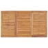 vidaXL 5 Piece Garden Dining Set 140x80 cm Solid Teak Wood - Image 11