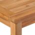 vidaXL 5 Piece Garden Dining Set 150x90 cm Solid Teak Wood - Image 11