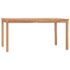 vidaXL 5 Piece Garden Dining Set 160x80 cm Solid Teak Wood - Image 8