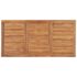 vidaXL 5 Piece Garden Dining Set 160x80 cm Solid Teak Wood - Image 11