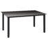 vidaXL 5 Piece Garden Dining Set Black - Image 3