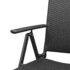 vidaXL 5 Piece Garden Dining Set Black - Image 10