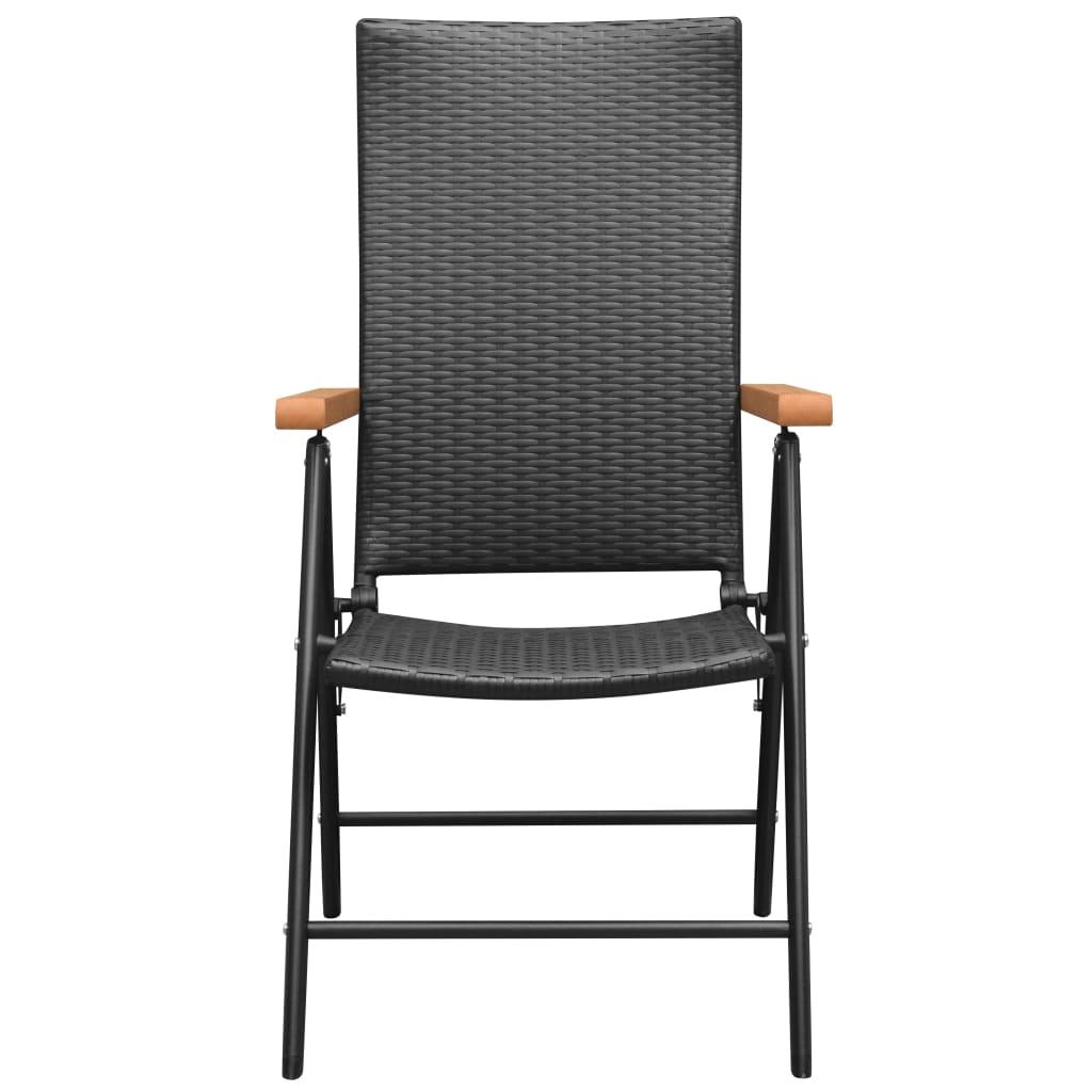8720286228388_g_en_hd_3 vidaXL 5 Piece Garden Dining Set Black and Brown - Image 5