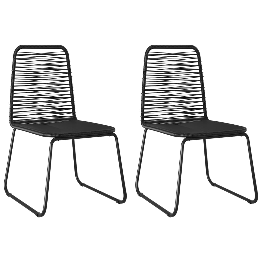 8720286228968_g_en_hd_4 vidaXL 3 Piece Garden Dining Set PVC Rattan Black - Image 6