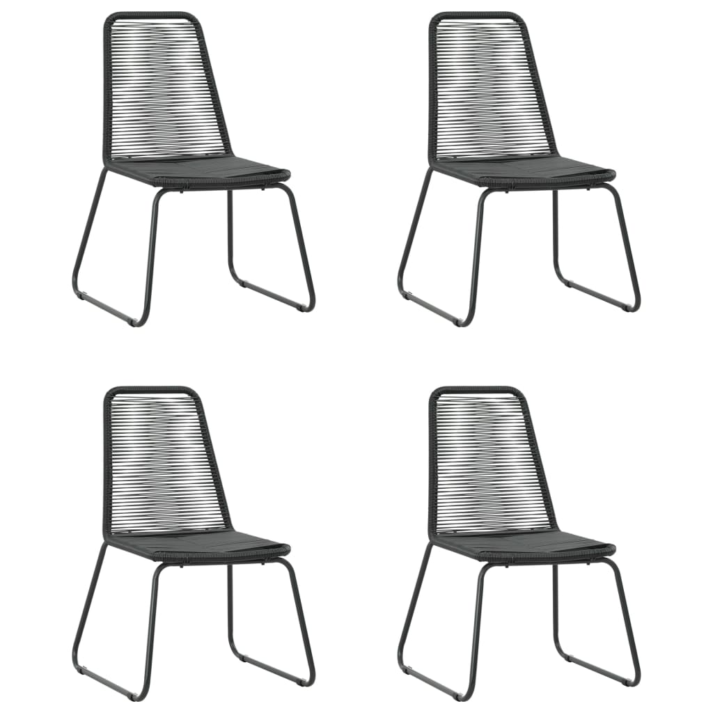 8720286228982_g_en_hd_4 vidaXL 5 Piece Garden Dining Set PVC Rattan Black - Image 6