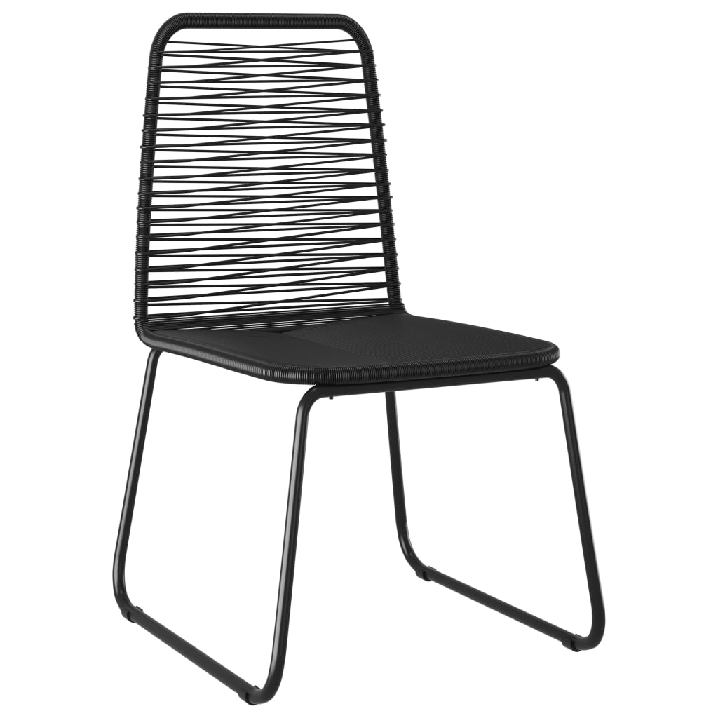 8720286228982_g_en_hd_5 vidaXL 5 Piece Garden Dining Set PVC Rattan Black - Image 7
