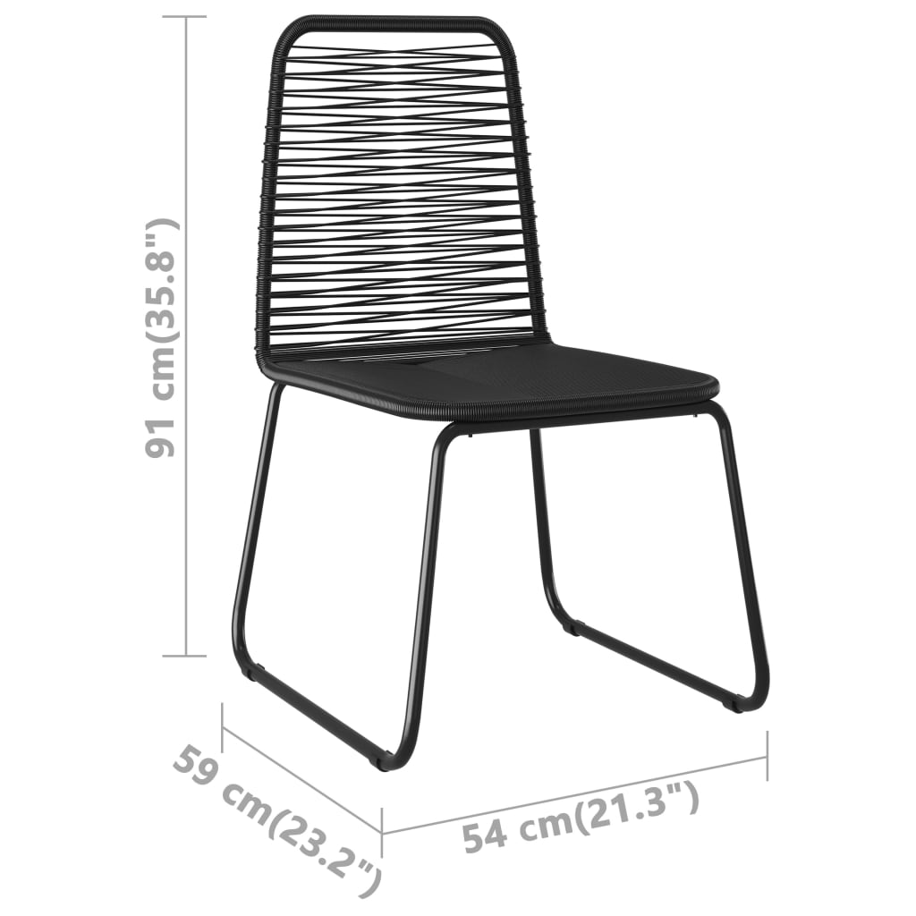 8720286228982_g_en_hd_8 vidaXL 5 Piece Garden Dining Set PVC Rattan Black - Image 10