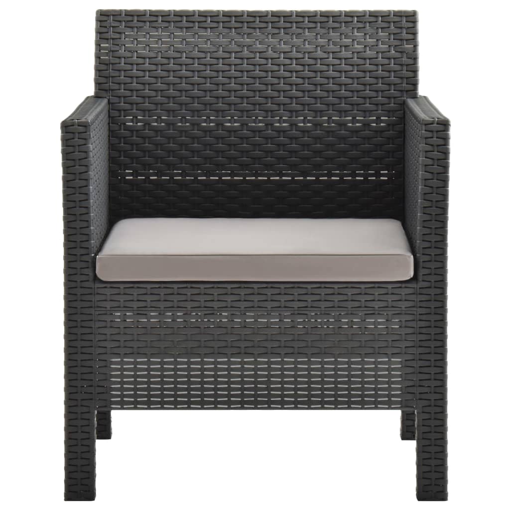 8720286231180_g_en_hd_3 vidaXL 2 Piece Garden Lounge Set with Cushion Rattan Anthracite - Image 4