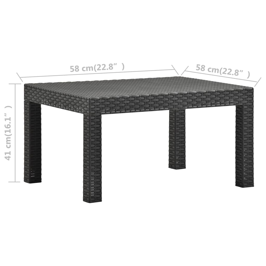 8720286231180_g_en_hd_8 vidaXL 2 Piece Garden Lounge Set with Cushion Rattan Anthracite - Image 9