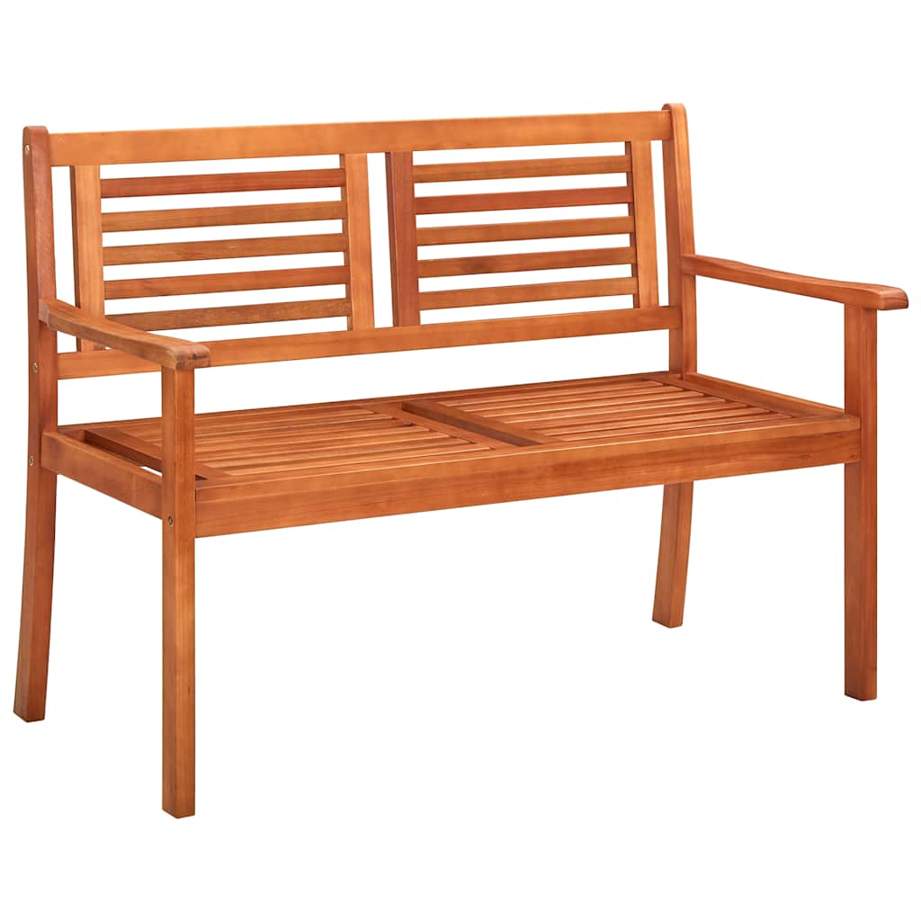 8720286233696_g_en_hd_1 vidaXL 2-Seater Garden Bench with Cushion 120 cm Solid Wood Eucalyptus - Image 2