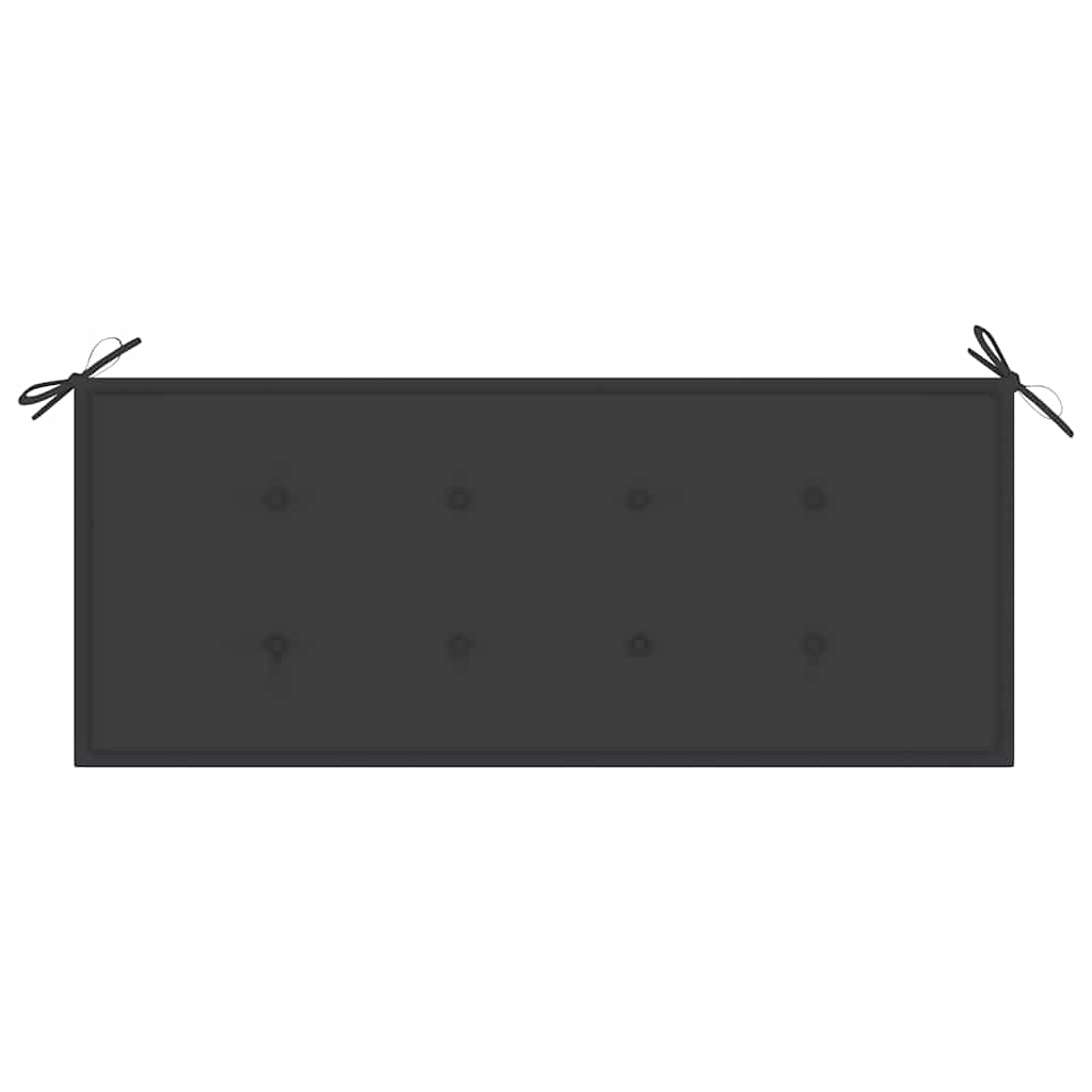 8720286234167_g_en_hd_5 vidaXL 2-Seater Garden Bench with Cushion 120 cm Grey Eucalyptus Wood - Image 6