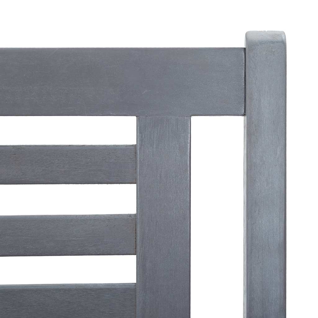 8720286234198_g_en_hd_4 vidaXL 2-Seater Garden Bench with Cushion 120 cm Grey Eucalyptus Wood - Image 5