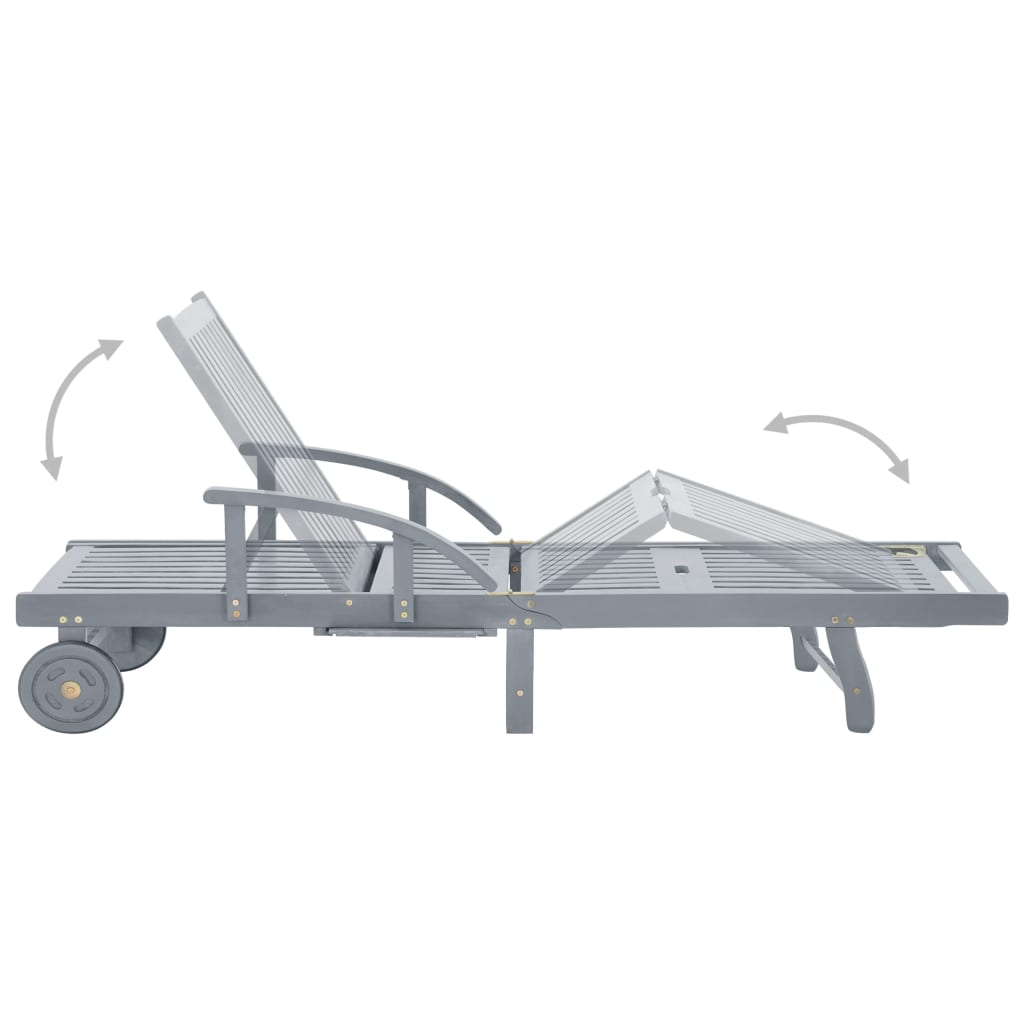 8720286237229_g_en_hd_7 vidaXL Garden Sun Lounger with Cushion Solid Acacia Wood - Image 8