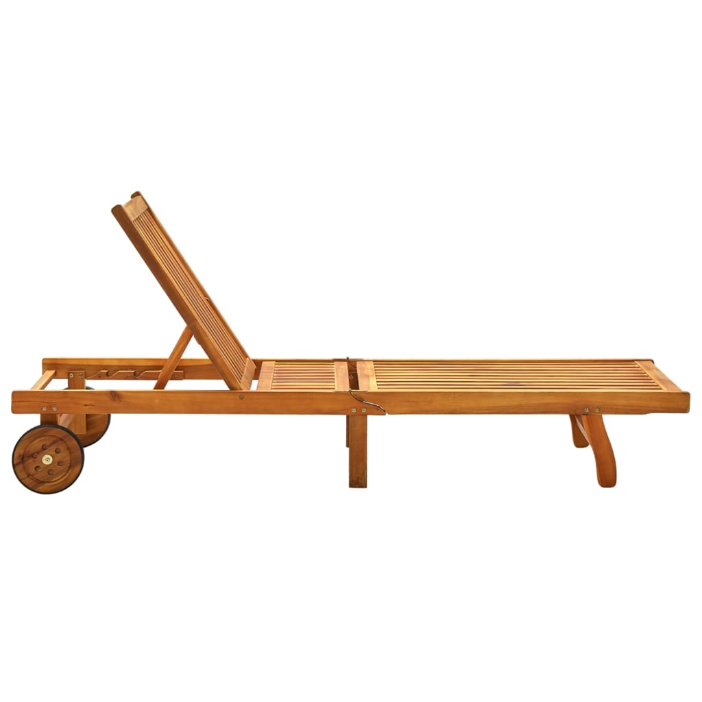 8720286237496_g_en_hd_4 vidaXL Garden Sun Lounger with Cushion Solid Acacia Wood - Image 5