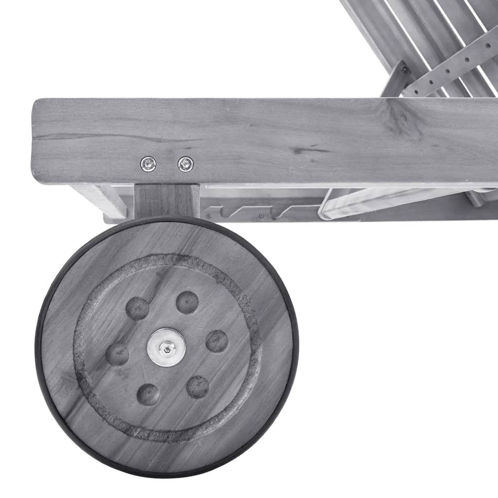 8720286237526_g_en_hd_3 vidaXL Garden Sun Lounger with Cushion Grey Solid Acacia Wood - Image 4
