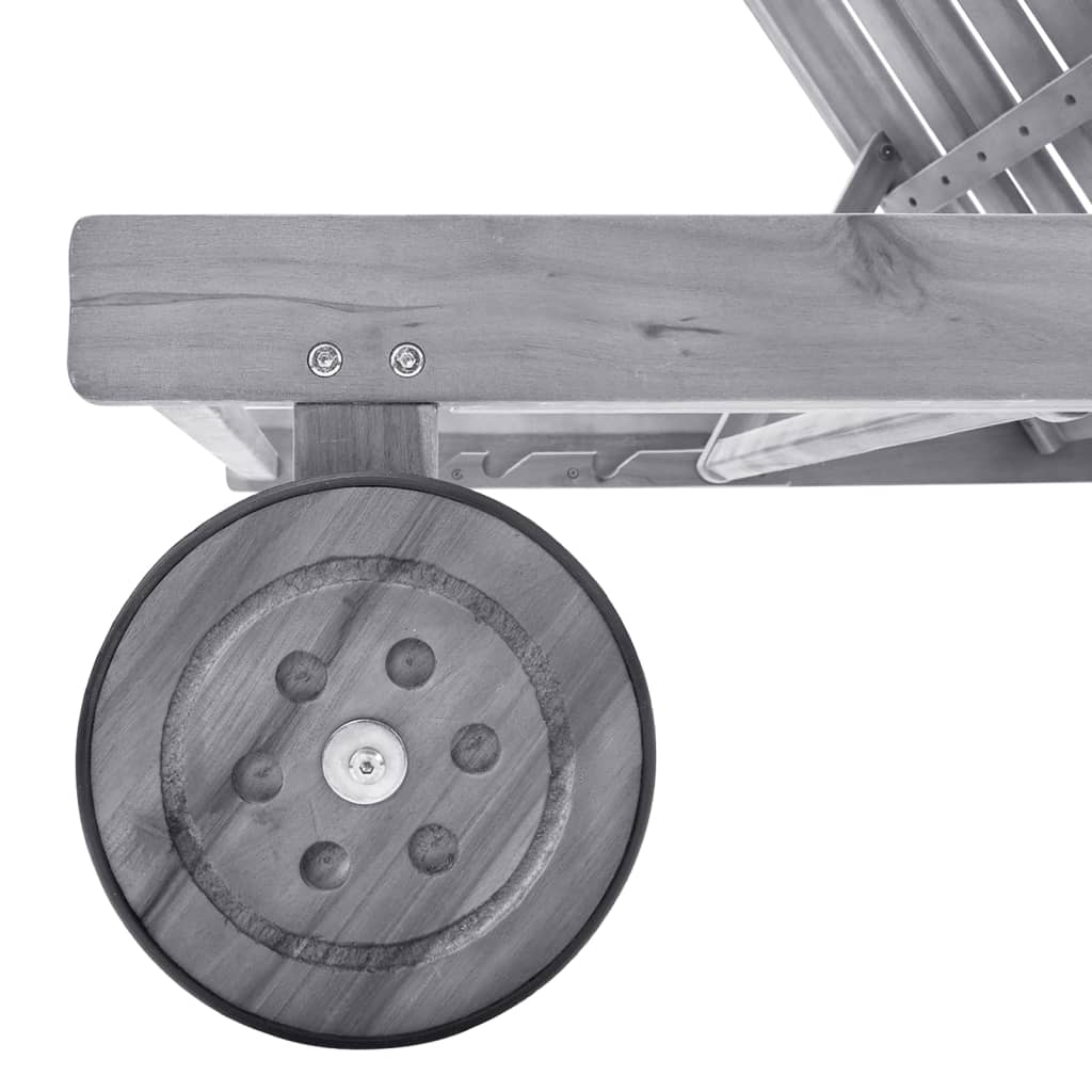8720286237649_g_en_hd_3 vidaXL Garden Sun Lounger with Cushion Grey Solid Acacia Wood - Image 4