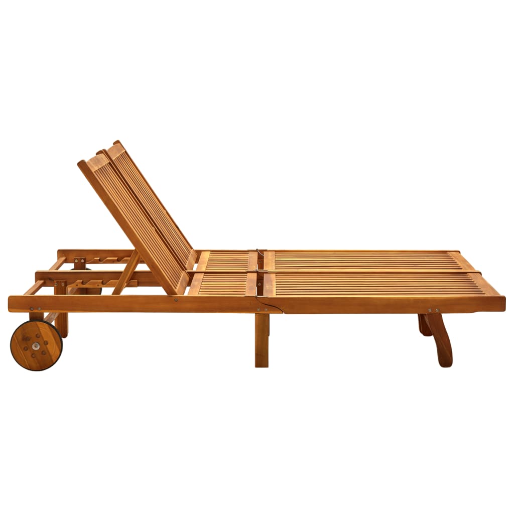 8720286237700_g_en_hd_1 vidaXL 2-Person Garden Sun Lounger with Cushions Solid Acacia Wood - Image 2