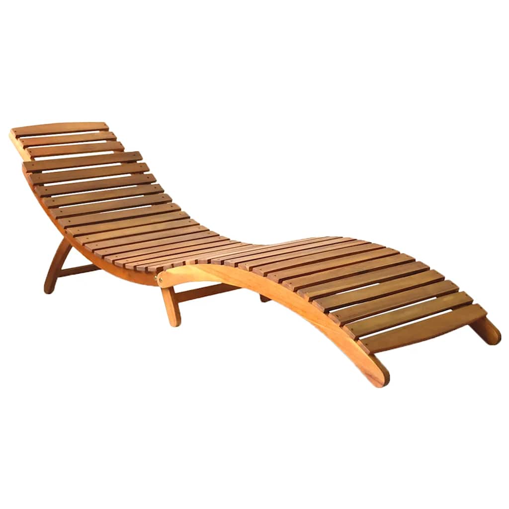 8720286239674_g_en_hd_1 vidaXL Garden Sun Lounger with Cushion Solid Wood Acacia - Image 2