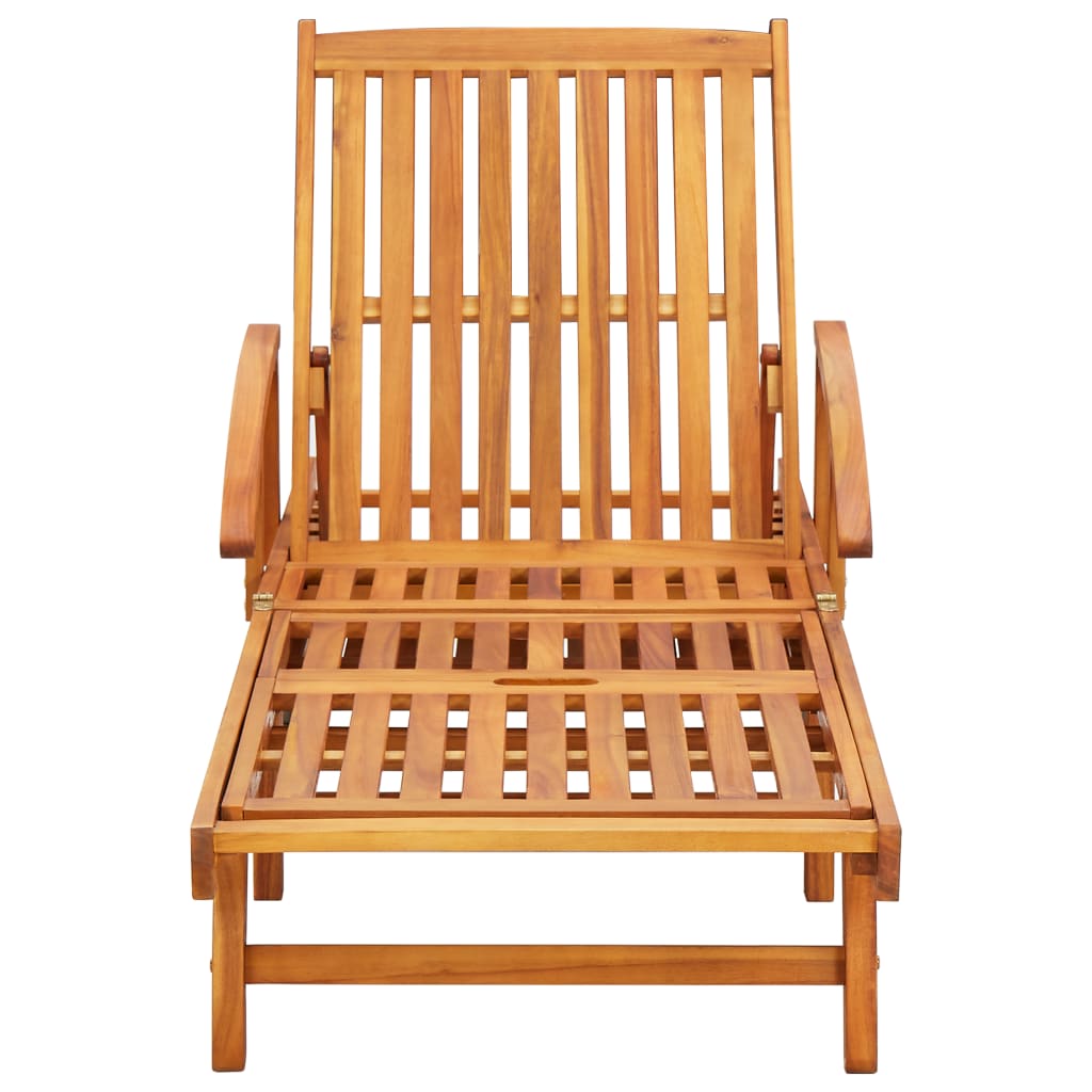8720286239988_g_en_hd_2 vidaXL Garden Sun Lounger with Cushion Solid Wood Acacia - Image 3