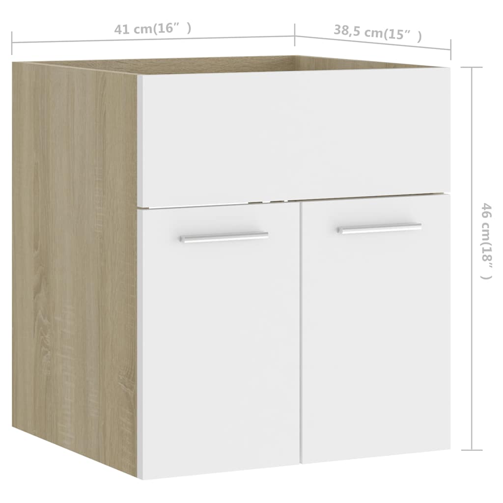8720286242636_g_en_hd_10 vidaXL 2 Piece Bathroom Furniture Set White and Sonoma Oak Engineered Wood - Image 12