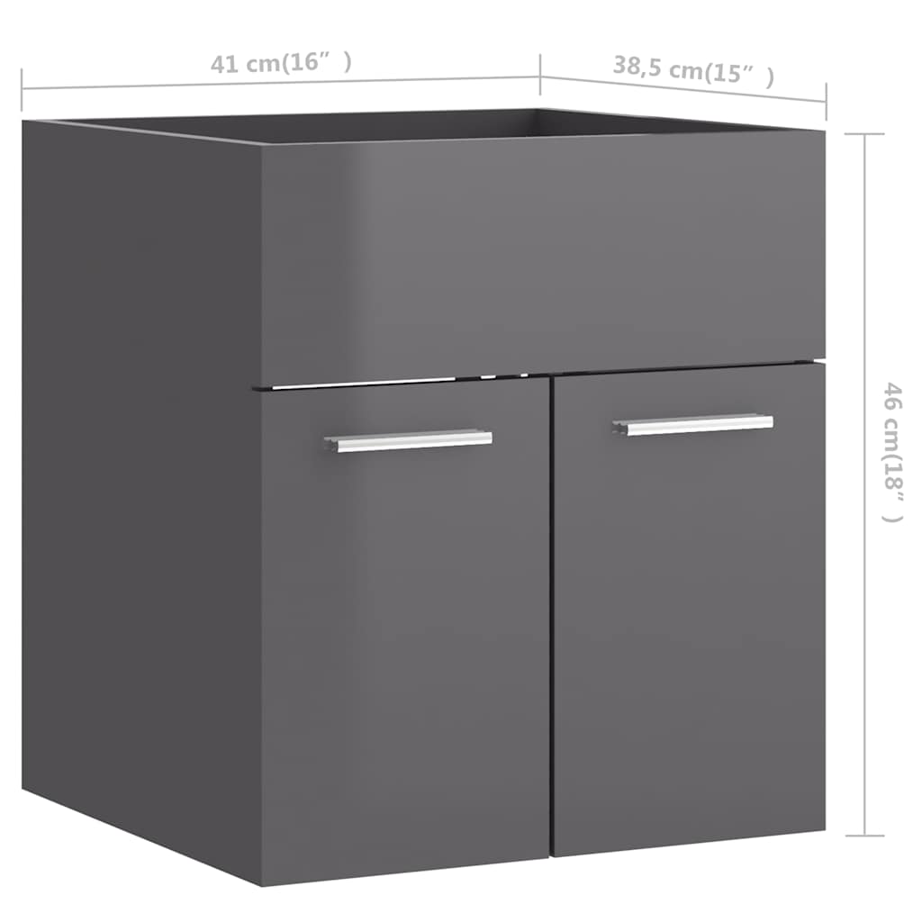 8720286242667_g_en_hd_10 vidaXL 2 Piece Bathroom Furniture Set High Gloss Grey Engineered Wood - Image 12
